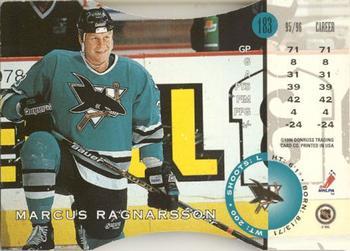 1996-97 Leaf - Press Proofs #183 Marcus Ragnarsson Back