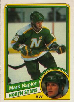 1984-85 O-Pee-Chee #105 Mark Napier Front