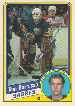 1984-85 O-Pee-Chee #18 Tom Barrasso Front