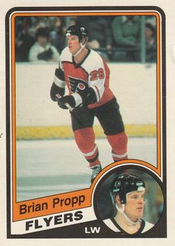1984-85 O-Pee-Chee #166 Brian Propp Front