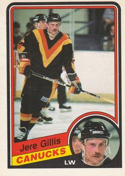1984-85 O-Pee-Chee #318 Jere Gillis Front
