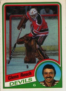 1984-85 O-Pee-Chee #119 Glenn Resch Front