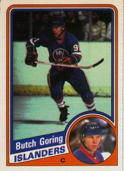 1984-85 O-Pee-Chee #127 Butch Goring Front