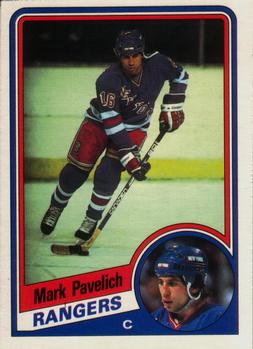1984-85 O-Pee-Chee #151 Mark Pavelich Front