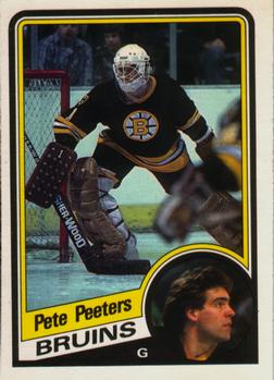 1984-85 O-Pee-Chee #15 Pete Peeters Front