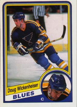 1984-85 O-Pee-Chee #193 Doug Wickenheiser Front
