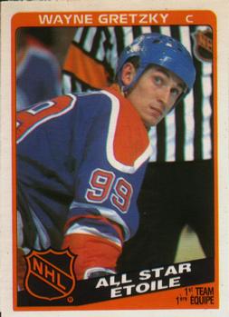 1984-85 O-Pee-Chee #208 Wayne Gretzky Front