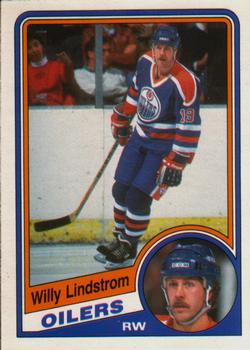 1984-85 O-Pee-Chee #250 Willy Lindstrom Front