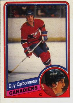 1984-85 O-Pee-Chee #257 Guy Carbonneau Front