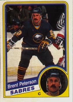 1984-85 O-Pee-Chee #25 Brent Peterson Front