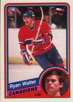 1984-85 O-Pee-Chee #275 Ryan Walter Front