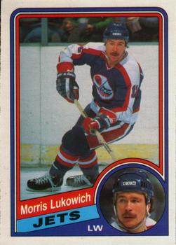 1984-85 O-Pee-Chee #340 Morris Lukowich Front