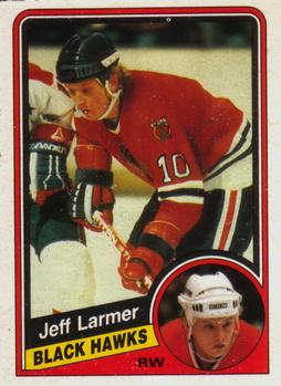 1984-85 O-Pee-Chee #36 Jeff Larmer Front