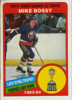 1984-85 O-Pee-Chee #376 Mike Bossy Front
