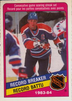 1984-85 O-Pee-Chee #388 Wayne Gretzky Front