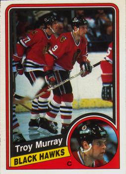1984-85 O-Pee-Chee #42 Troy Murray Front