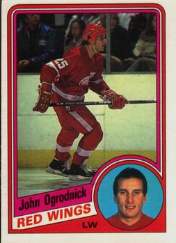 1984-85 O-Pee-Chee #62 John Ogrodnick Front