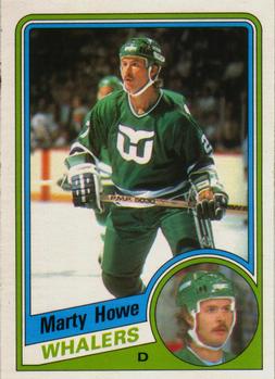 1984-85 O-Pee-Chee #71 Marty Howe Front