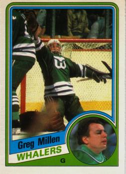 1984-85 O-Pee-Chee #75 Greg Millen Front