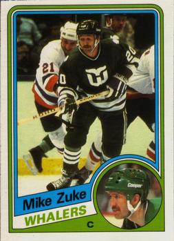 1984-85 O-Pee-Chee #80 Mike Zuke Front