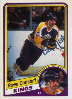 1984-85 O-Pee-Chee #81 Steve Christoff Front
