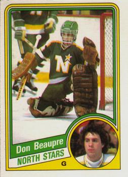 1984-85 O-Pee-Chee #94 Don Beaupre Front