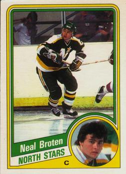 1984-85 O-Pee-Chee #96 Neal Broten Front