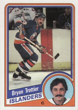1984-85 Topps #104 Bryan Trottier Front