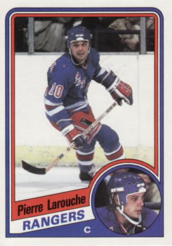 1984-85 Topps #108 Pierre Larouche Front