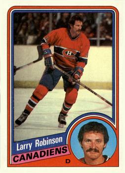 1984-85 Topps #82 Larry Robinson Front