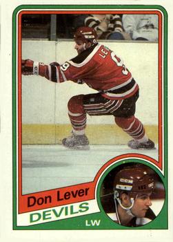 1984-85 Topps #86 Don Lever Front
