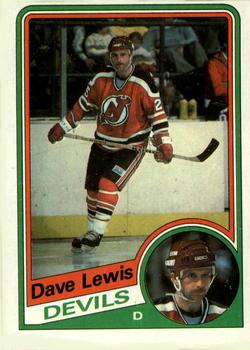 1984-85 Topps #87 Dave Lewis Front