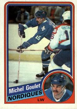 1984-85 Topps #129 Michel Goulet Front