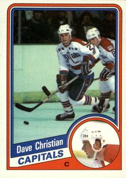 1984-85 Topps #142 Dave Christian Front