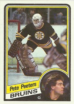 1984-85 Topps #12 Pete Peeters Front