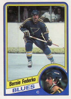 1984-85 Topps #131 Bernie Federko Front