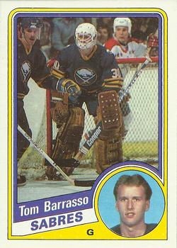 1984-85 Topps #14 Tom Barrasso Front