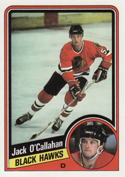1984-85 Topps #33 Jack O'Callahan Front