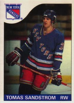 1985-86 O-Pee-Chee #123 Tomas Sandstrom Front