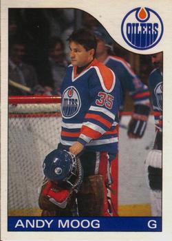 1985-86 O-Pee-Chee #12 Andy Moog Front