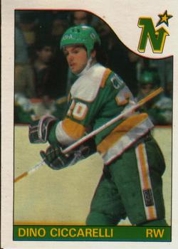 1985-86 O-Pee-Chee #13 Dino Ciccarelli Front