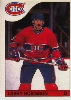1985-86 O-Pee-Chee #147 Larry Robinson Front