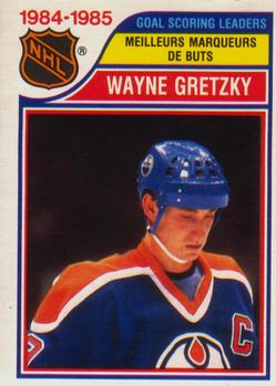 1985-86 O-Pee-Chee #257 Wayne Gretzky Front