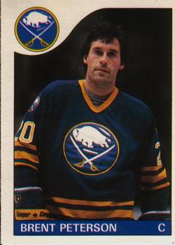 1985-86 O-Pee-Chee #47 Brent Peterson Front
