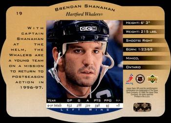 1996-97 SPx - Gold #19 Brendan Shanahan Back