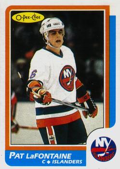 1986-87 O-Pee-Chee #2 Pat LaFontaine Front