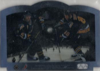 1996-97 Upper Deck Ice - Stanley Cup Foundation Dynasty #S7 Mario Lemieux / Jaromir Jagr Back