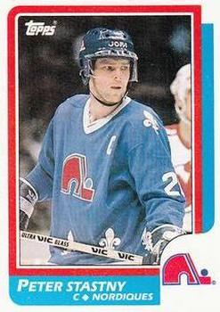 1986-87 Topps #20 Peter Stastny Front