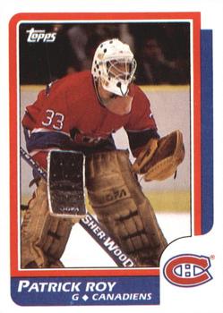 1986-87 Topps #53 Patrick Roy Front