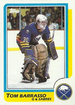 1986-87 Topps #91 Tom Barrasso Front
